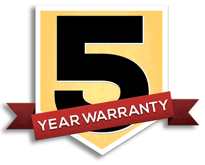 5 Year Shed Materials and Workmanship Warranty